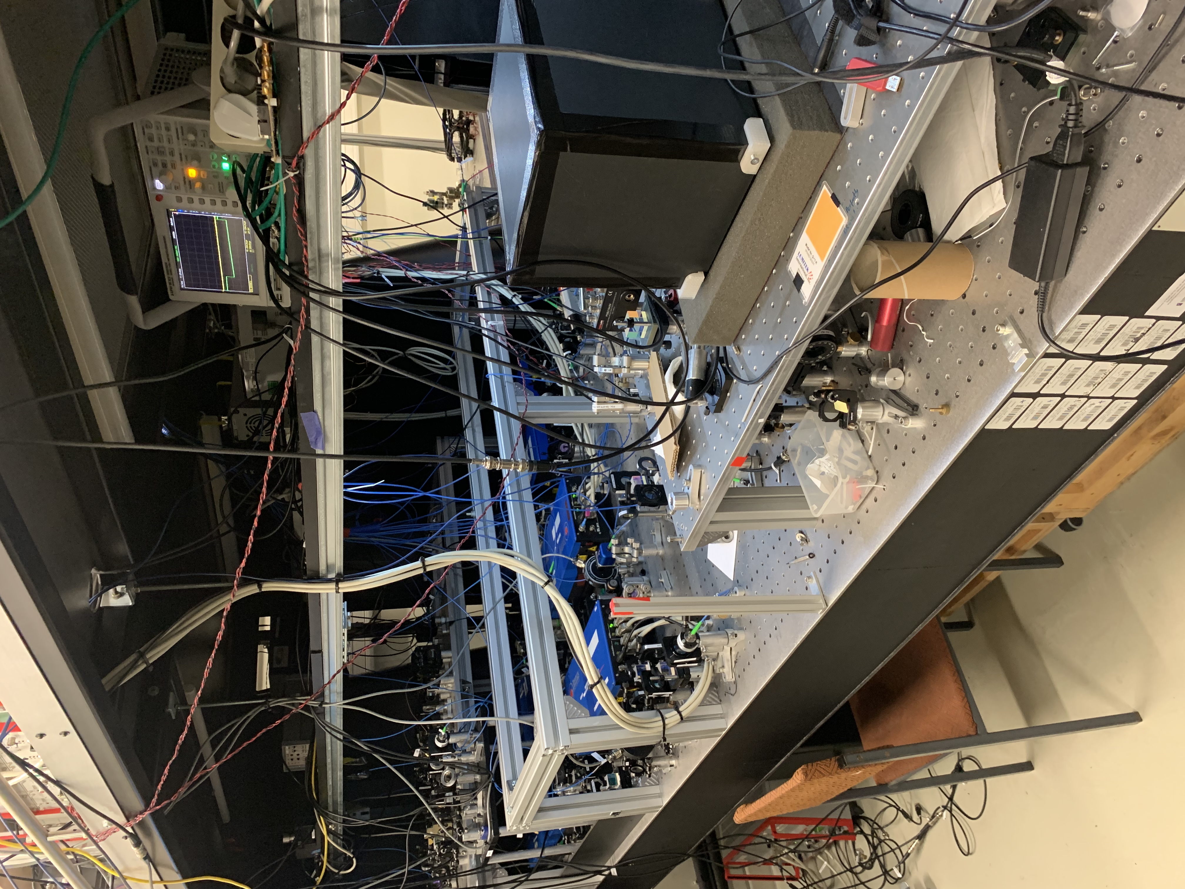 Laser table image from another angle